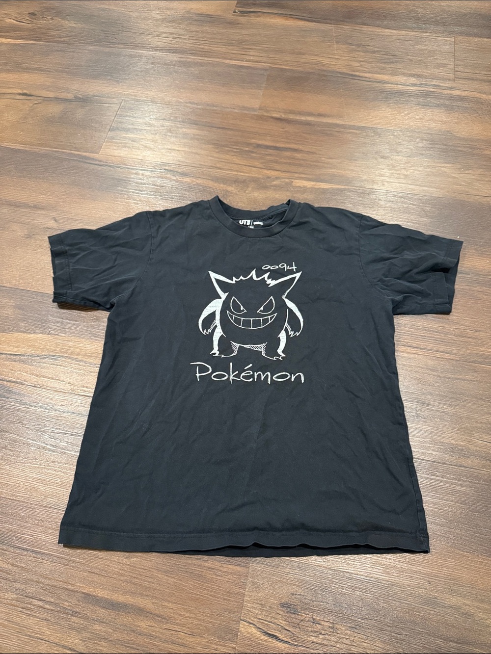 Black Uniqlo UT x Pokémon Gengar Sketch T-Shirt